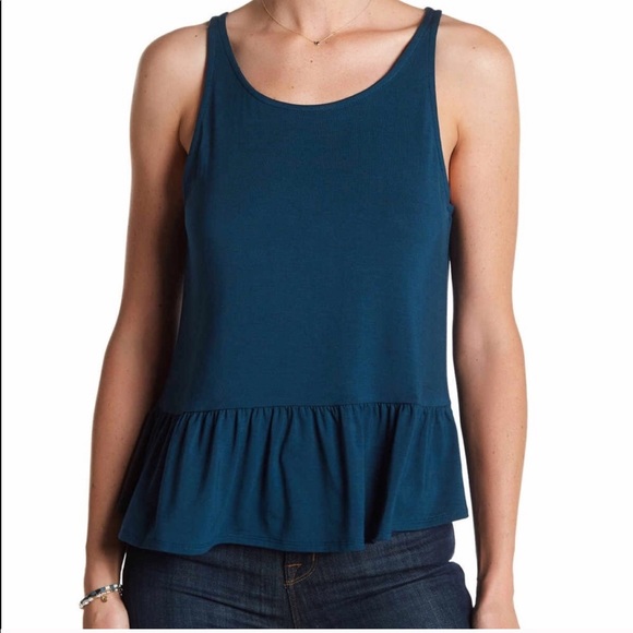 Turquoise Peplum tie back - Picture 2 of 4